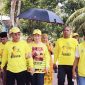 Cen Sui Lan Anggota DPR RI Fraksi Golkar Dapil Kepri bersama rombongan meninjau hasil kegiatan bedah rumah program BSPS di Puluh Buluh,Kecamatan Bulang, Kota Batam. Foto: Dok. suaraserumpun.com