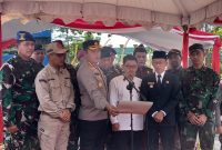 Bertempat di lapangan Pamedan Ahmad Yani, Polresta Kota Tanjungpinang menggelar Apel Gelar Pasukan 