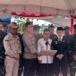 Bertempat di lapangan Pamedan Ahmad Yani, Polresta Kota Tanjungpinang menggelar Apel Gelar Pasukan 