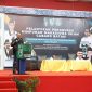 Wakil Wali Kota Batam Amsakar Achmad menghadiri pelantikan Pengurus Himpunan Mahasiswa Islam (HmI) Cabang Batam Periode 2023-2024 di Ballroom Golden Prawn, Minggu (22/10/2023) sore. Foto: INIKEPRI.COM 
