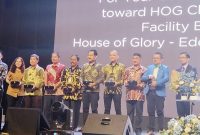 Anggota DPR RI dari Partai Golkar Dapil Kepulauan Riau Cen Sui Lan menghadiri peresmian Gereja House Of Glory (HOG) Batam di Batam Center, Jumat (20/10/2023) malam. Foto: Istimewa 