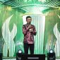 Penjabat Wali Kota Tanjungpinang, Hasan, S.Sos saat memberikan sambutannya pada acara Sembahyang Keselamatan Senggarang di Kelenteng Cetiya Ngi Ang Thiang Sian Tie di Kelurahan Senggarang, Minggu (22/10/2023). Foto: Humprofoto Tanjungpinang 
