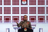 Ketua Komisi Pemilihan Umum (KPU) RI, Hasyim Asy'ari, mengungkapkan hasil tes kesehatan pasangan bakal calon presiden (capres) dan calon wakil presiden (cawapres) akan diumumkan pada Jumat (27/10/2023) siang. Foto: Istimewa 