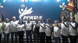 bank bjb turut mendukung kegiatan olahraga bertajuk Pekan Olahraga Tungal Event Bandung Championship atau PORTUE Bandung Championship yang merupakan pertandingan antar klub atau sekolah se-Kota Bandung yang akan diselenggarakan pada tanggal 24 Oktober 2023 sampai dengan 31 Oktober 2023. Foto: bank bjb untuk INIKEPRI.COM