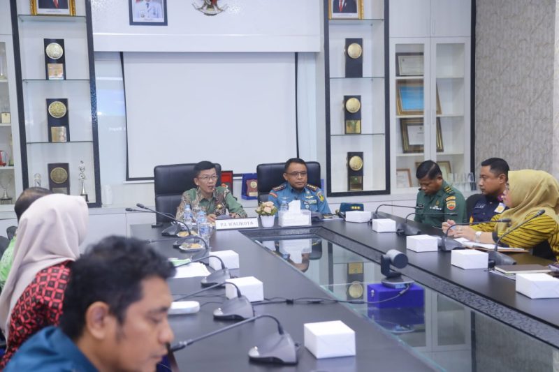 Rapat Tim Pengendali Inflasi Daerah (TPID) bersama OPD dan stakeholder terkait, Kamis (26/10). Foto: Diskominfo Tanjungpinang 