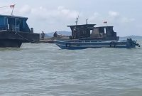 Pertambangan Rakyat Pasir Laut di Karimun. Foto: INIKEPRI.COM 