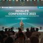 Deputi Gubernur Bank Indonesia (BI) Doni P. Joewono dalam Indonesia International Halal Lifestyle Conference and Forum (INHALIFE) 2023 yang mengangkat tema 