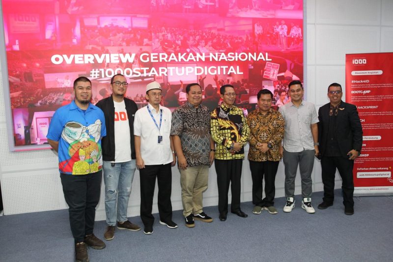 Wakil Wali Kota Batam Amsakar Achmad memenuhi undangan kegiatan Demo Day Gerakan Nasional 1000 Startup Digital di Auditorium Gedung Techopreneur Politeknik Negeri Batam, Sabtu (28/10/2023). Foto: INIKEPRI.COM 