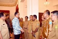 Penjabat (Pj.) Wali Kota Tanjungpinang, Hasan S.Sos hadir langsung di Istana Negara mengikuti pengarahan Presiden Republik Indonesia, Joko Widodo kepada penjabat kepala daerah se-Indonesia, di Jakarta, Senin (30/10/2023). Foto: Humprofoto Tanjungpinang 