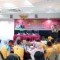  Badan Kesatuan Bangsa dan Politik (Kesbangpol) Kota Tanjungpinang menggelar sosialisasi tentang wawasan kebangsaan terhadap sejumlah siswa-siswi SMA sederajat yang ada di Tanjungpinang, Selasa (31/10/2023) di Hotel Comforta. Foto: Diskominfo Tanjungpinang 

