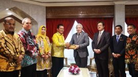 Gubernur Kepulauan Riau (Kepri) H. Ansar Ahmad melakukan kunjungan kerja ke Negara Bagian Sarawak, Malaysia, pada Selasa (7/11/2023). Foto: Diskominfo Kepri 