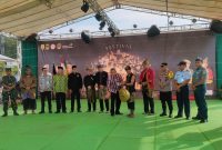 Dinas Kebudayaan dan Pariwisata (Disbudpar) Kota Tanjungpinang berkolaborasi dengan Lembaga Adat Melayu (LAM) menggelar Festival Silat Serumpun 2023, di laman Tugu Sirih, Kawasan Gurindam 12, Tanjungpinang, Kepulauan Riau (Kepri), Kamis (9/11/2023). Foto: Diskominfo Tanjungpinang 