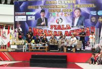Wakil Wali Kota Batam Amsakar Achmad secara resmi menutup kegiatan Saba Karate, Open Tournament dan Festival Kepri 2023 Piala Amsakar Achmad pada Minggu (5/11/2023). Foto: INIKEPRI.COM 