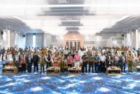 Sekretaris Daerah Provinsi Kepulauan Riau Adi Prihantara membuka Rapat Koordinasi Daerah BAZNAS Provinsi Kepulauan Riau di Agro Hotel Bintan, Selasa (21/11/2023). Foto: Diskominfo Kepri 