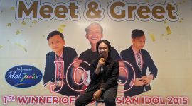 Jojo saat jumpa pers. Foto: INIKEPRI.COM