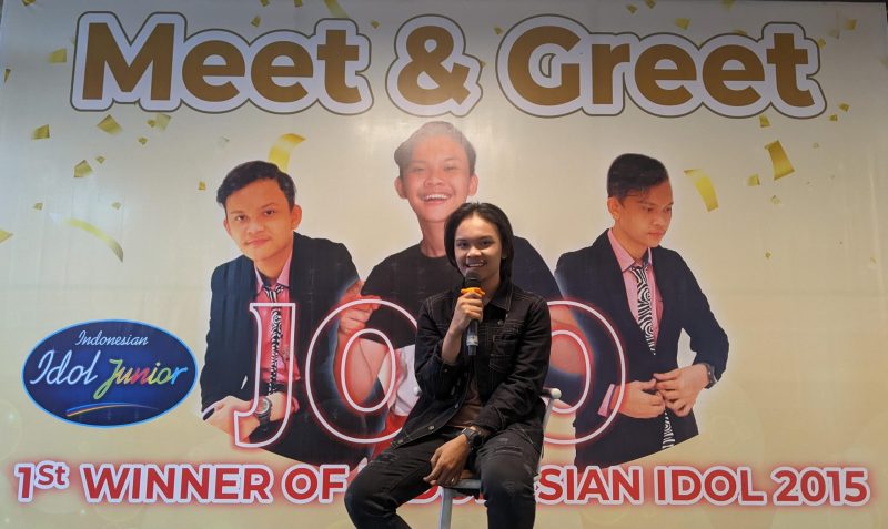Jojo saat jumpa pers. Foto: INIKEPRI.COM