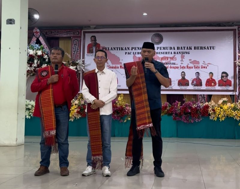 Ketua umum DPP GARPU yang juga caleg DPR RI Dapil kepulauan Riau Pietra Machreza Paloh saat menghadiri PAC PBB Lubukbaja. Foto: INIKEPRI.COM