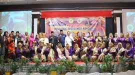 Bundo Kanduang PKPS Kota Batam periode 2023-2028 dikukuhkan. Foto: INIKEPRI.COM