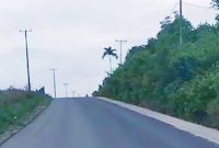 Jalan di Tanjung Batu Kecamatan Kundur Barat Kabupaten Karimun yang kini menjadi mulus berkat kerja nyata Cen Sui Lan, anggota DPR RI Dapil Kepulauan Riau dari Partai Golkar. Foto: Istimewa 