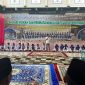 Pietra Machreza Paloh, ketua umum DPP GARPU (Gerakan Restorasi Pedagang dan UMKM) yang juga calon legislatif (caleg) DPR RI dari Partai NasDem dapil Kepulauan Riau, bersam Wakil Wali Kota Batam Amsakar Achmad menghadiri Tasyakuran Walimatus Safar Lil Umroh Tahun 2023 yang ditaja Grup Al Hijrah dan Permata di Masjid Al Anshar Pulau Terong, Belakangpadang, Kamis (30/11/2023). Foto: INIKEPRI.COM 
