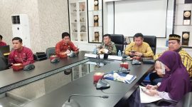 Penjabat (Pj.) Wali Kota Tanjungpinang, Hasan S.Sos, menunjukkan langkah proaktif dalam menjaga netralitas Aparatur Sipil Negara (ASN) menjelang Pemilu 2024, seiring arahan Kementerian Dalam Negeri (Kemendagri). Foto: Diskominfo Tanjungpinang 
