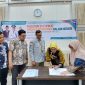 Pemerintah Kota (Pemko) Tanjungpinang melalui Dinas Perdagangan dan Perindustrian (Disdagin) fasilitasi sertifikasi Tingkat Komponen Dalam Negeri (TKDN) bagi 55 Industri Kecil Menengah (IKM) di daerah setempat. Foto: Diskominfo Tanjungpinang 
