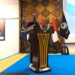Amsakar Achmad, Wakil Wali Kota Batam yang juga ketua DPD Partai NasDem Kota Batam saat menghadiri rapat koordinasi nasional (Rakornas) GARPU (Gerakan Restorasi Pedagang dan UMKM) yang bertajuk 