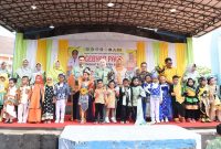 Sebanyak Ratusan anak usia dini antusias mengikuti berbagai kegiatan menarik dalam kemeriahan acara Gebyar Pendidikan Anak Usia Dini (PAUD) Tahun 2023, yang digelar di Lapangan Relief Antam Kijang, Kabupaten Bintan, Kamis (14/12/2023). Foto: Diskominfo Kepri 