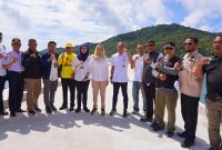 Anggota Komisi V DPR RI Fraksi Golkar Dapil Kepri Cen Sui Lan mengataka, pembangunan lanjutan pelabuihan penyeberangan roll on roll of (roro) di Kuala Maras, Kabupaten Kepulauan Anambas dialokasikan anggaran Rp36 miliar pada tahun anggaran 2024 nanti. Foto: Istimewa