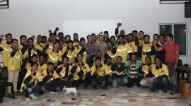 Wakil Wali Kota Batam Amsakar Achmad menghadiri kopi darat komunitas driver Mahatma. Foto: INIKEPRI.COM