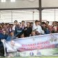 Wakil Wali Kota Batam Amsakar Achmad membuka Turnamen Futsal Ikatan Keluarga Pasaman Barat. Foto: INIKEPRI.COM