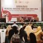 Otoritas Jasa Keuangan (OJK) Kepri menggelar sosialisasi tentang mengenal investasi yang legal dan ilegal kepada ASN dan PKK Kota Tanjungpinang, Selasa (19/12/2023) di Trans Convention Center. Foto: Diskominfo Tanjungpinang 