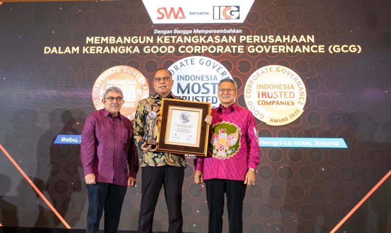 Jelang tutup tahun, bank bjb kembali mendapatkan penghargaan prestisius pada gelaran Indonesia Good Corporate Governance Award 2023 sebagai Most Trusted Company Based on Corporate Governance Perception Index (CGPI) . Foto: bank bjb untuk INIKEPRI.COM