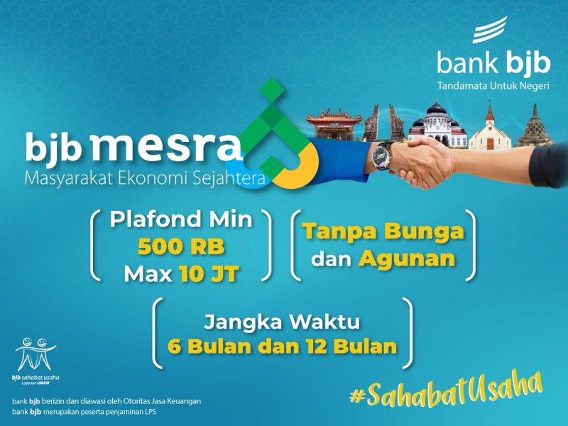 bank bjb memiliki produk pinjaman yang memformulasikan warga belum bankable bisa meminjam uang di bank, yaitu bjb Mesra. Foto: bank bjb untuk INIKEPRI.COM 