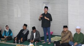 Wakil Wali Kota Batam Amsakar Achmad hadir di perayaan Milad ke-21 Yayasan Miftahul Ulum. Foto: INIKEPRI.COM