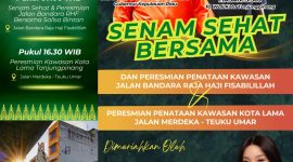 Sabtu, 30 Desember mendatang, Gubernur Kepulauan Riau (Kepri), Ansar Ahmad, akan meresmikan penataan Areal Bandara Raja Haji Fisabilillah (RHF) dan kawasan Kota Lama, Jalan Merdeka-Teuku Umar, di Kota Tanjungpinang. Foto: Diskominfo Tanjungpinang