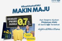 Sebagai bentuk apresiasi bank bjb kepada debitur setia pelaku UMKM yang membutuhkan suntikan modal, tak perlu khawatir. Karena bank bjb memiliki program promo pinjaman dengan suku bunga, sangat kompetitif serta biaya administrasi ringan dan terjangkau sehingga akan sangat membantu pelaku usaha Anda. Foto: bank bjb untuk INIKEPRI.COM