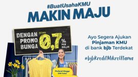 Sebagai bentuk apresiasi bank bjb kepada debitur setia pelaku UMKM yang membutuhkan suntikan modal, tak perlu khawatir. Karena bank bjb memiliki program promo pinjaman dengan suku bunga, sangat kompetitif serta biaya administrasi ringan dan terjangkau sehingga akan sangat membantu pelaku usaha Anda. Foto: bank bjb untuk INIKEPRI.COM