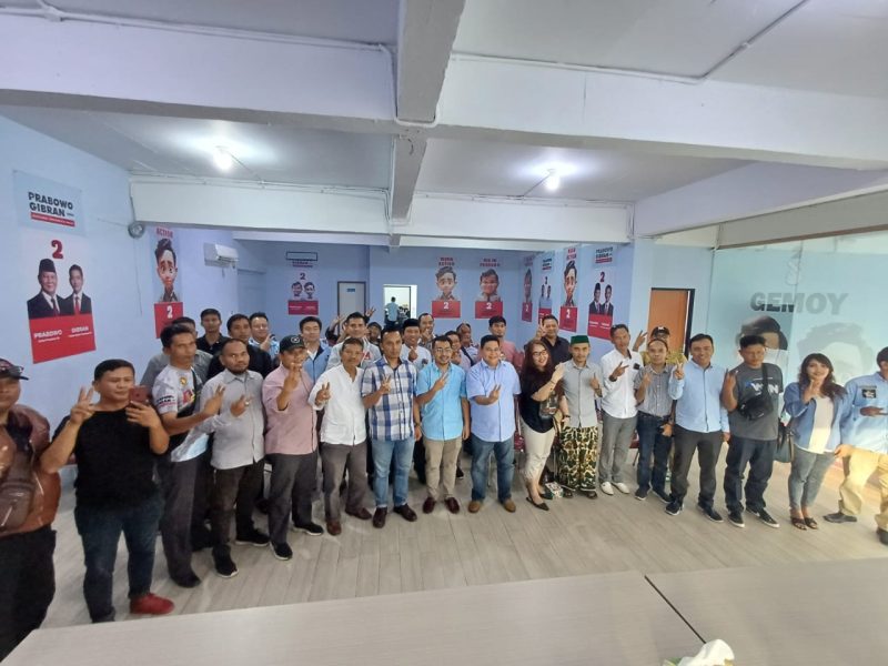 Tim TKN Golf Prabowo-Gibran mengggelar konsolidasi bersama relawan di Kepri. Foto: INIKEPRI.COM