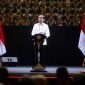Rapat Konsolidasi Nasional 2023 dalam Rangka Kesiapan Pemilu 2024, di Istora Senayan, Jakarta, pada Sabtu (30/12/2023). Foto: Muchlis Jr/BPMI Setpres.