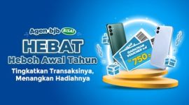 Memasuki awal tahun 2024, bank bjb membuat gebrakan menarik yang diperuntukkan bagi para agen bjb BiSA di seluruh Indonesia. Program bernama Agen bjb BiSA! HEBAT ini berupa apresiasi hadiah menarik bagi agen yang mencatat transaksi spektakuler sepanjang Januari 2024. Foto: bank bjb untuk INIKEPRI.COM
