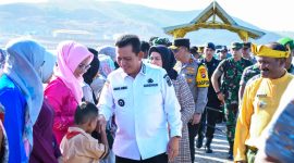 Gubernur Kepulauan Riau (Kepri) H Ansar Ahmad bersama Forum Koordinasi Pimpinan Daerah (Forkopimda) Kepri melakukan kunjungan kerja ke Kecamatan Tambelan, Kabupaten Bintan, Kamis (25/1/2024). Foto: Diskominfo Kepri