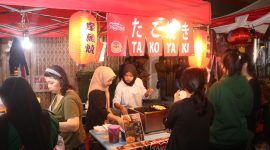 Pelaksanaan Bazar Imlek sejak awal di buka hingga kini mendapatkan apresiasi dari Dinas Pariwisata Provinsi Kepri. Foto: Diskominfo Tanjungpinang