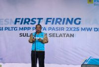 Dalam rangka mendukung pasokan kelistrikan pada wilayah Sulawesi bagian Selatan (Sulbagsel) PT PLN Batam berhasil melakukan _first firing_ relokasi Pembangkit Listrik Tenaga Gas (PLTG) _Mobile Power Plant_ (MPP) 2 x 25 Mega Watt (MW) dari Paya Pasir Medan ke Suppa di Sulawesi Selatan pada Jumat, 5 Januari 2024. Foto: PLN Batam untuk INIKEPRI.COM