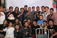 Wakil Wali Kota Batam Amsakar Achmad saat hadir di nonton bareng dan diskusi film Tanah Moyangku. Foto: INIKEPRI.COM