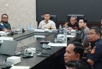 rapat kooordinasi Tim Pengendalian Inflasi Daerah (TPID) Kota Tanjungpinang, Kamis (11/1) di Ruang Rapat Engku Putri Raja Hamidah, Kantor Wali Kota Tanjungpinang. Foto: Diskominfo Tanjungpinang
