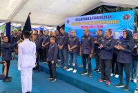 Pemko Tanjungpinang mengucapkan selamat atas pelantikan pengurus persatuan wartawan indonesia (PWI) dan Ikatan Keluarga Wartawan Indonesia (IKWI) Kepri masa bakti 2023-2028. Foto: Diskominfo Tanjungpinang