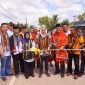 Cen Sui Lan Anggota Komisi V DPR RI Fraksi Golkar Dapil Kepri bersama Hj Rahma dan tokoh agama dan tokoh masyarakat meresmikan Jalan Nusantara City di Sei Jang, Minggu (28/1/2024). Foto: Istimewa