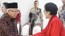 Wapres Ma’ruf Amin pada Peringatan HUT ke-51 Partai Demokrasi Indonesia Perjuangan (PDIP), di Sekolah Partai DPP PDIP, Jakarta, Rabu (10/1/2024). Foto: BPMI Setwapres
