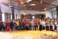 Gubernur Kepri Ansar Ahmad hadir pada kegiatan Workshop Peningkatan Kompetensi Pendidik dan Tenaga Kependidikan (PTK) Se - Provinsi Kepri Tahun 2024,  bertempat di Ballroom Hotel Ibis Styles Kota Batam, Kamis (1/2/2024). Foto: Diskominfo Kepri